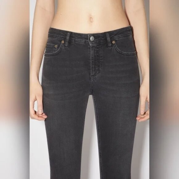 Acne Studios | Climb skinny fit jeans in used black - Picture 2 of 11